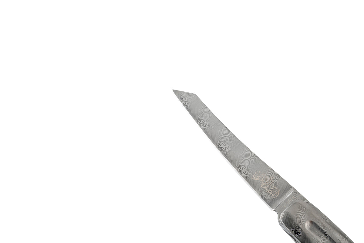 النصل العربي × SKnife — الداماسك الكـامل